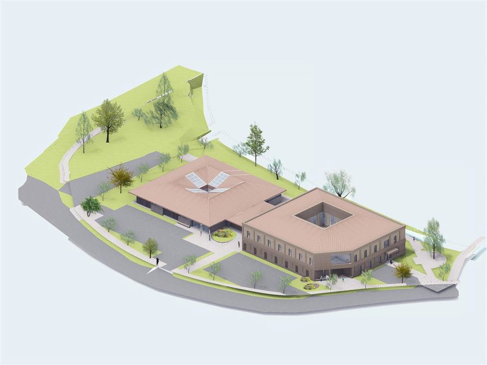 Infografía del futuro Centro de Salud de Polanco