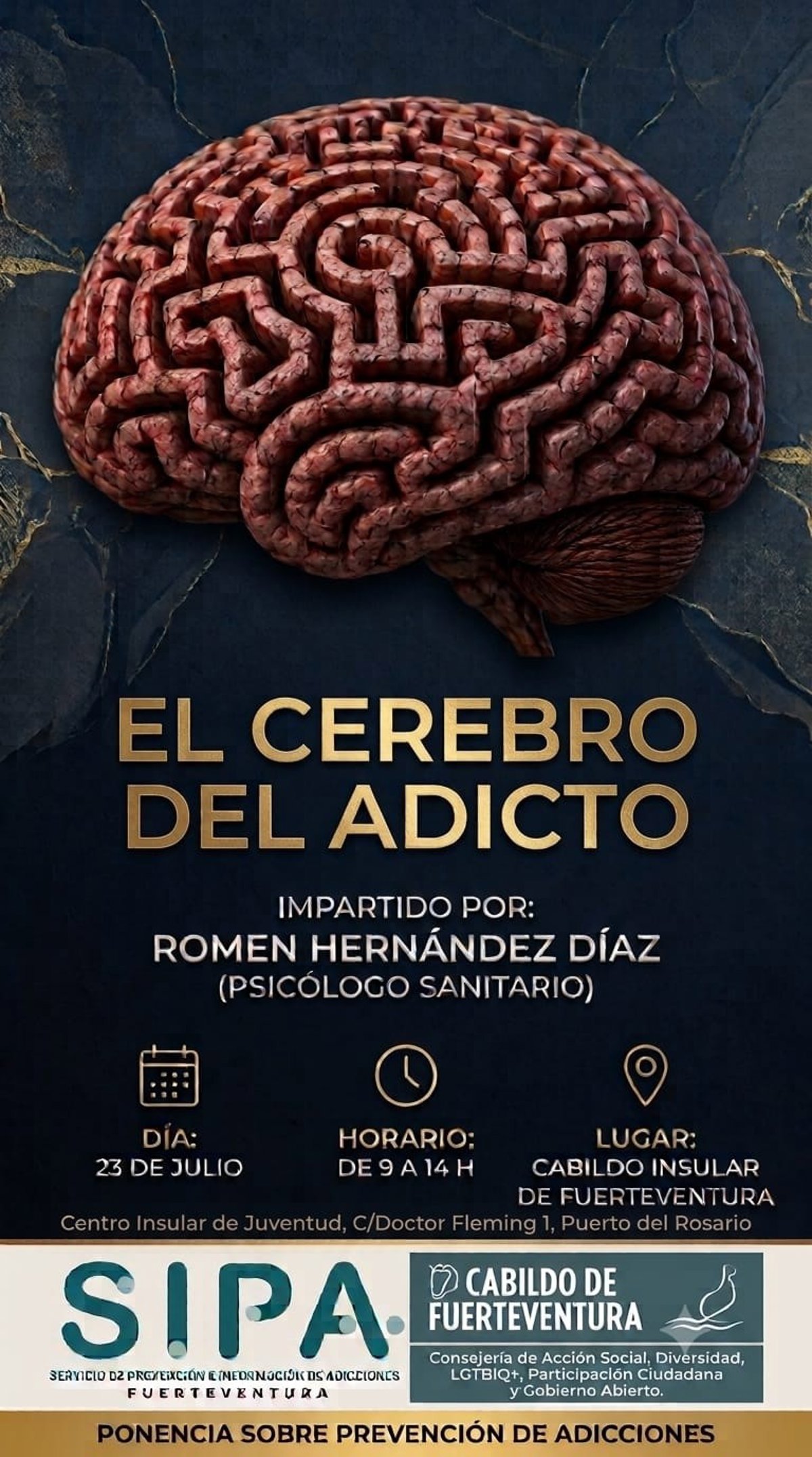The Cabildo of Fuerteventura Offers Training on Addictive Behavior for Health and Social Care Professionals Next Thursday The Cabildo of Fuerteventura Offers Training on Addictive Behavior for Health and Social Care Professionals Next Thursday