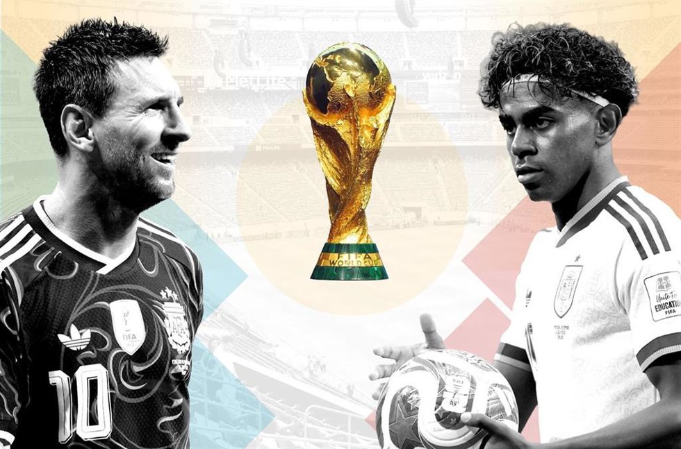 Leo Messi y Lamine Yamal jugarán la final entre Argentina y España del Mundial 2026