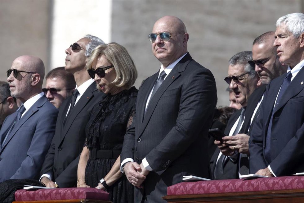 Archivo - El presidente de Líbano, Joseph Aoun, durante un evento de canonización en el Vaticano, en 2025 
