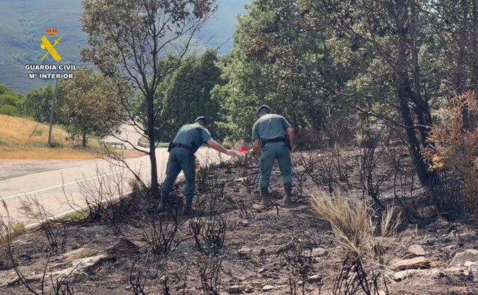 Um homem foi detido e outro está sendo investigado por supostamente ter provocado 15 incêndios na província de Zamora
