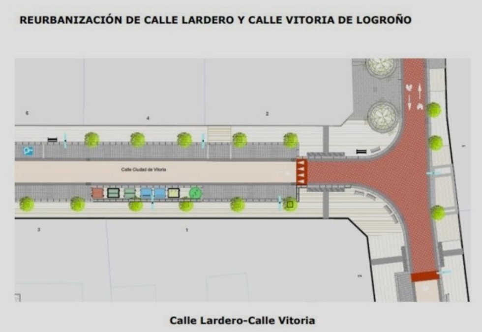 Logroño en Bici-Ecologistas en Acción reclama "la conexión ciclista prometida" en la calle Lardero de Logroño