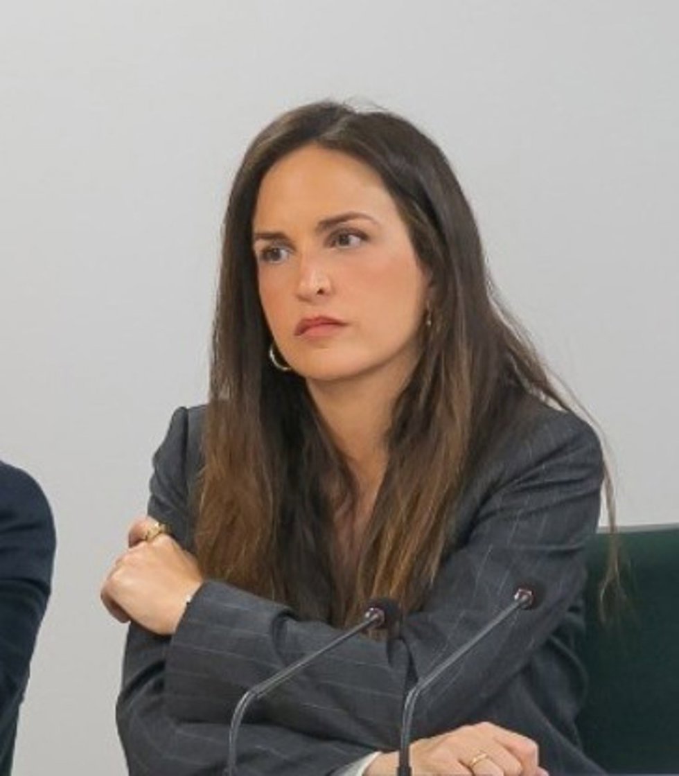 La directora de Asuntos Europeos del Colegio de Registradores de España, Dulce Calvo González-Vallinas.