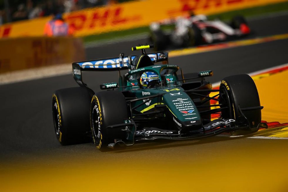 Fernando Alonso, en Spa-Francorchamps.