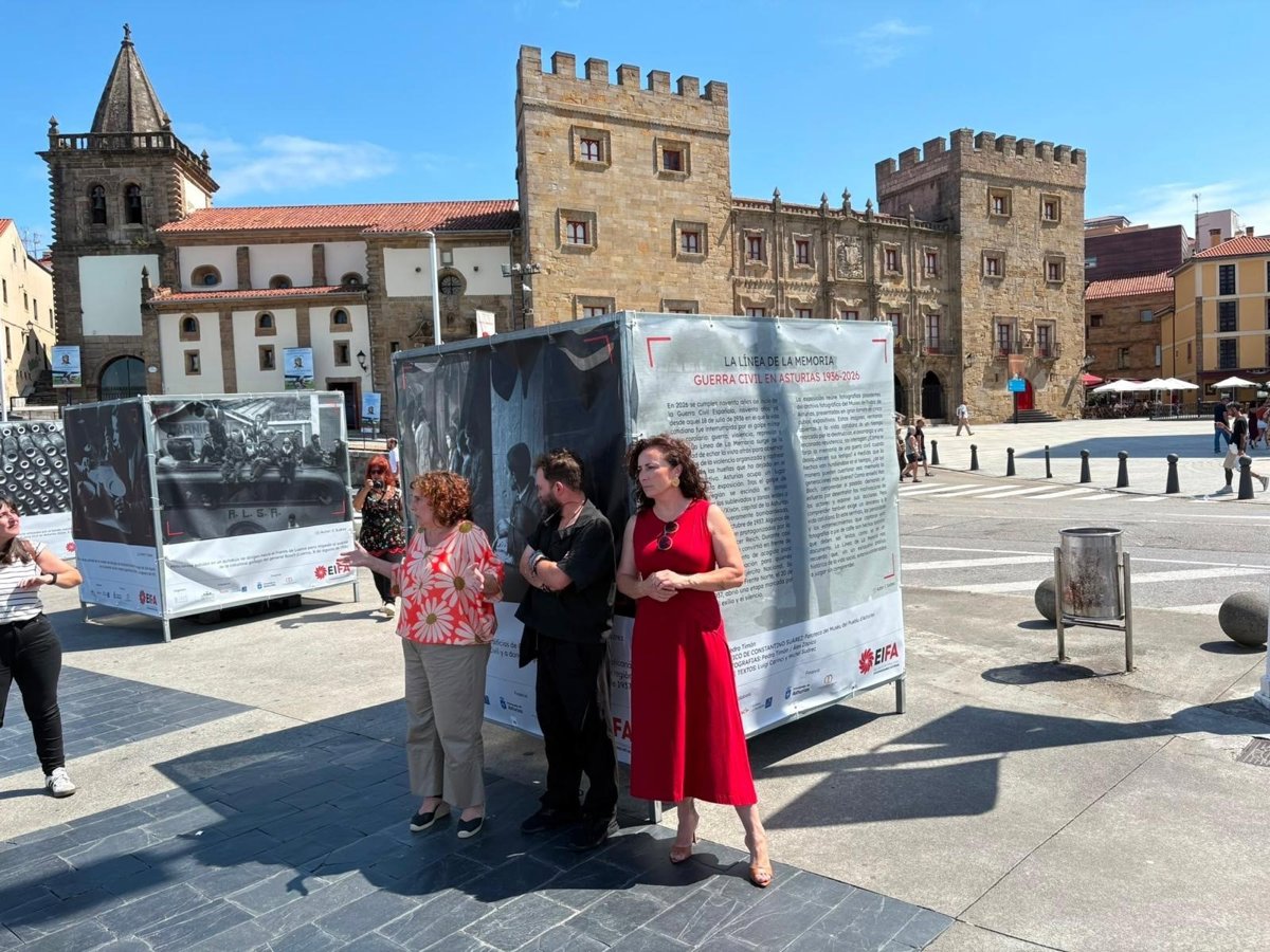 Asturias reafirma su compromiso con la memoria democrática en la inauguración de una exposición sobre Constantino Suárez
