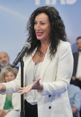 La alcaldesa de Almería y candidata a la reelección, María del Mar Vázquez.