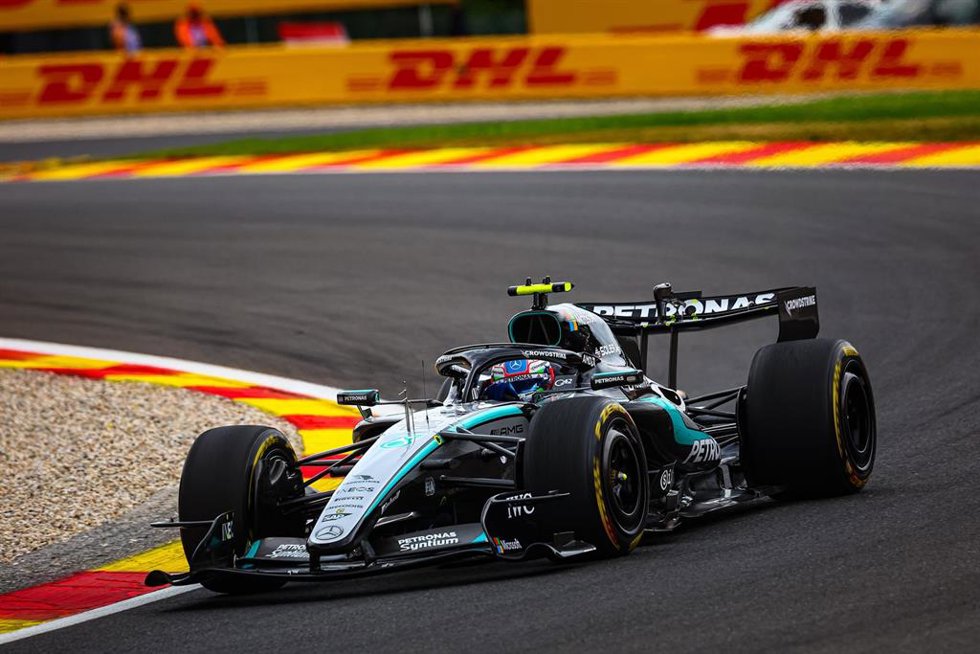 Kimi Antonelli, en Spa-Francorchamps.