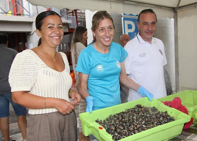 La conselleira do Mar, Marta Villaverde