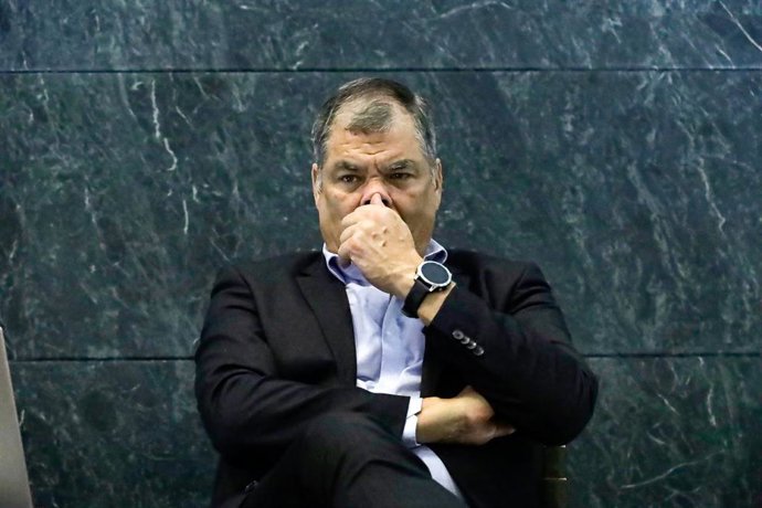 Archivo - El expresidente de Ecuador Rafael Correa (archivo)