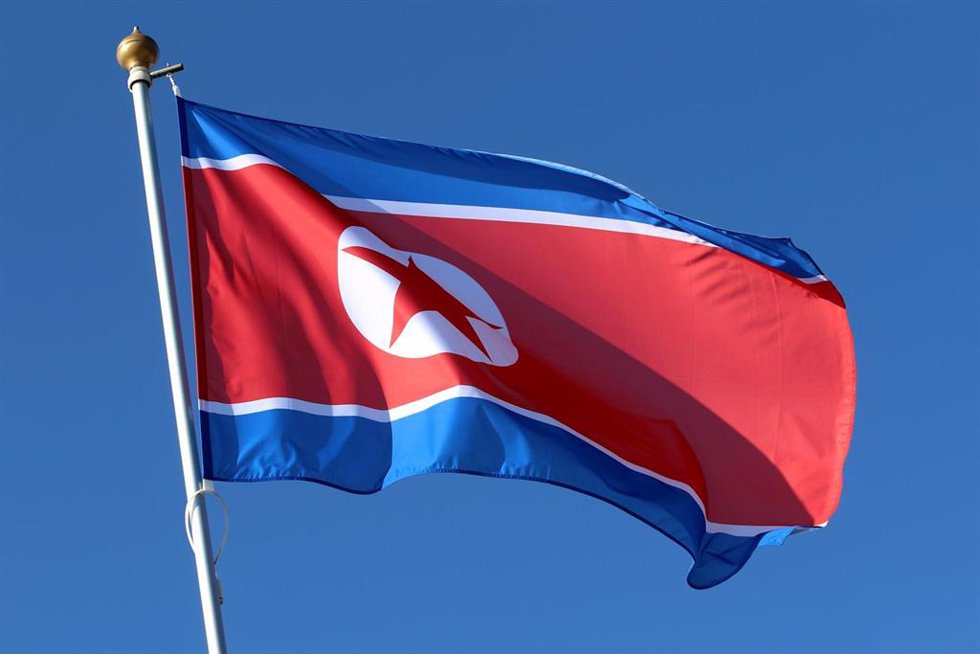 Archivo - Bandera de Corea del Norte