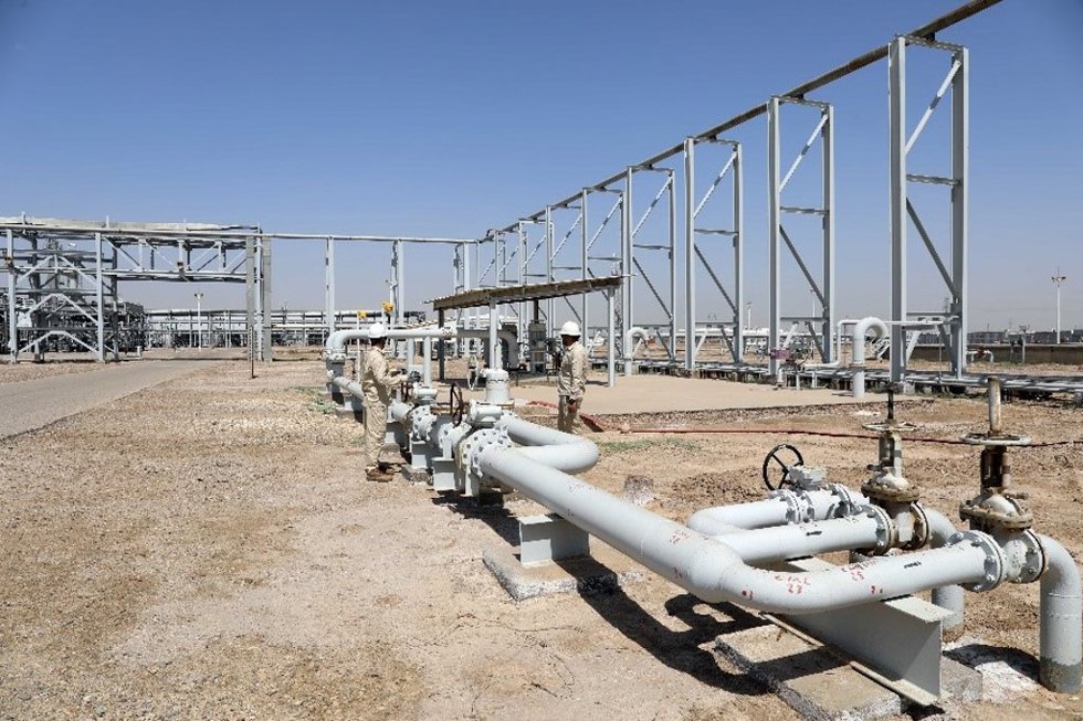 Archivo - Yacimiento petrolífero de Ahdab, en la provincia de Wasit, Irak (archivo)
