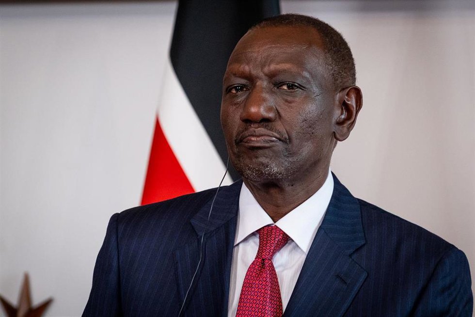 Archivo - El presidente de Kenia, William Ruto
