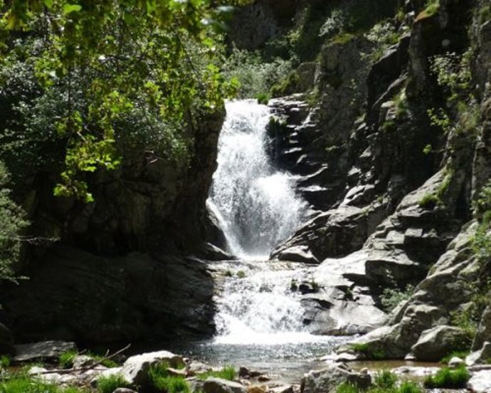 Cascada del Purgatorio en la Comunidad de Madrid