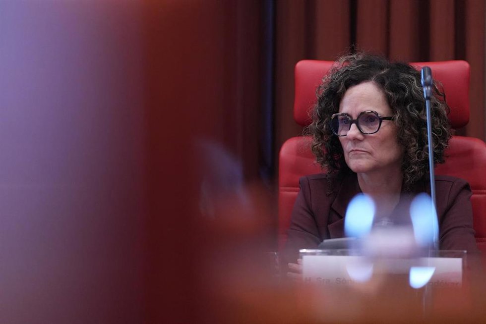 Archivo - La consellera de Cultura de la Generalitat de Catalunya, Sònia Hernández, durante una comparecencia en la Comisión de Cultura sobre las obras de Sijena, a 21 de enero de 2026, en Barcelona