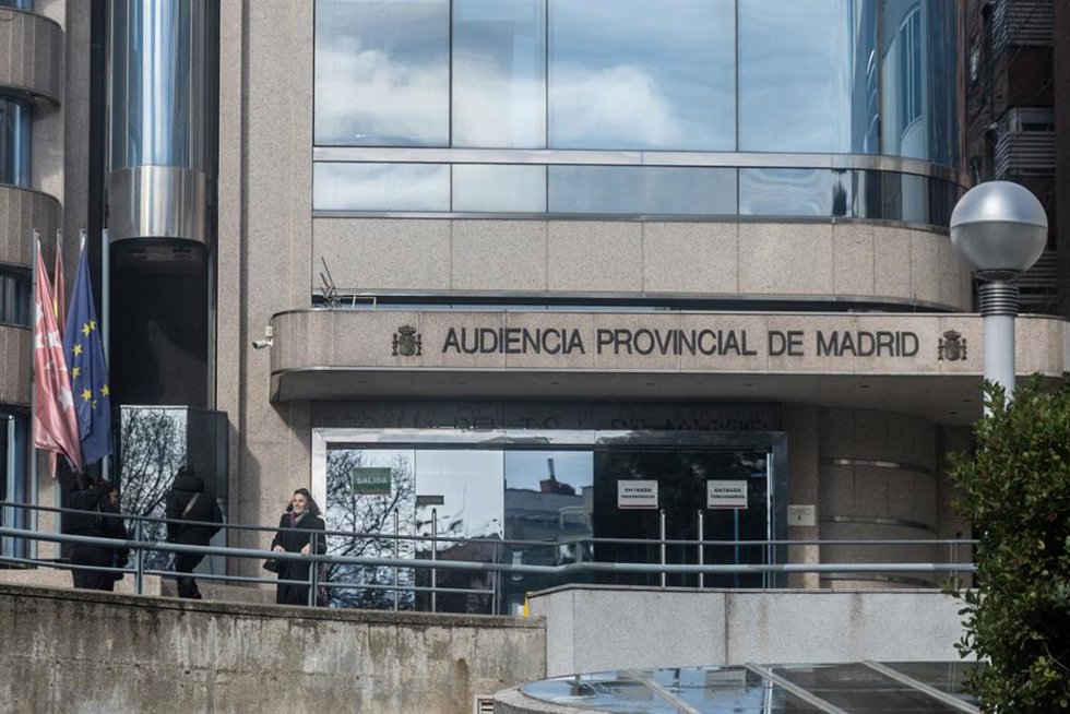 Archivo - Exterior de la sede de la Audiencia Provincial de Madrid, a 28 de enero de 2026, en Madrid (España). 