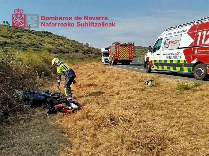 Imagen del accidente.