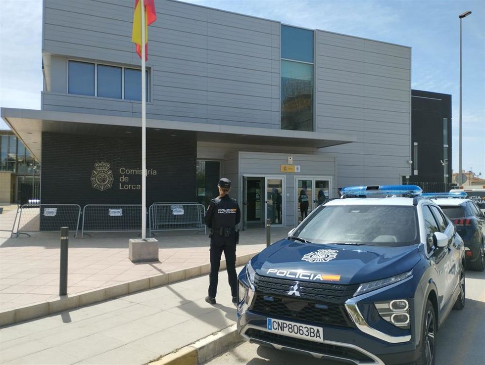 Archivo - Foto archivo comisaría de Policía Nacional en Lorca