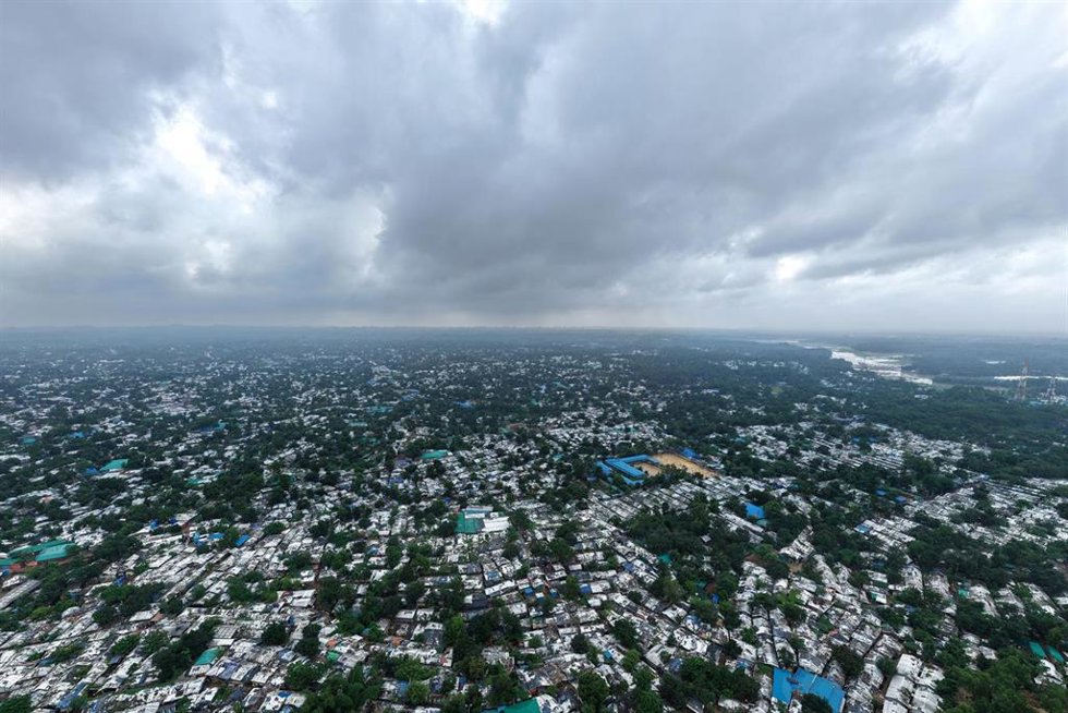 El campo de refugiados más grande del mundo: Cox's Bazar, en Bangladesh (imagen de archivo)