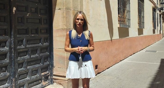 La secretaria de Educación del PSOE-A, Patricia Alba.