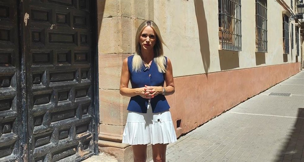 La secretaria de Educación del PSOE-A, Patricia Alba.