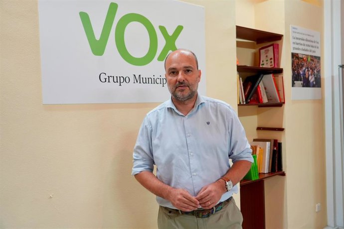El portavoz municipal de Vox Sevilla, Gonzalo García de Polavieja, en una imagen de archivo.