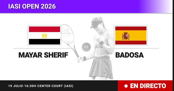 Mayar Sherif - Paula Badosa: resumen y estadísticas del partido de Final de Iasi Open