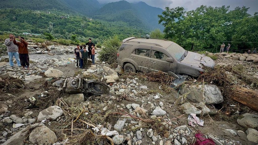 Inundaciones en India