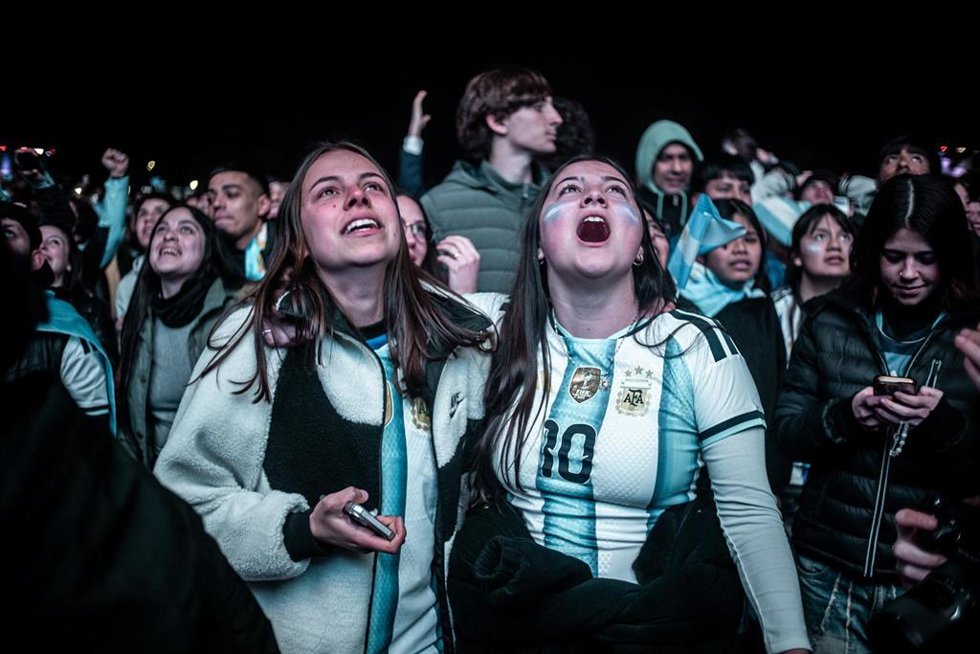Aficionadas de Argentina en Buenos Aires (archivo)