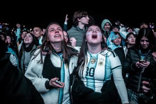 Aficionadas de Argentina en Buenos Aires (archivo)