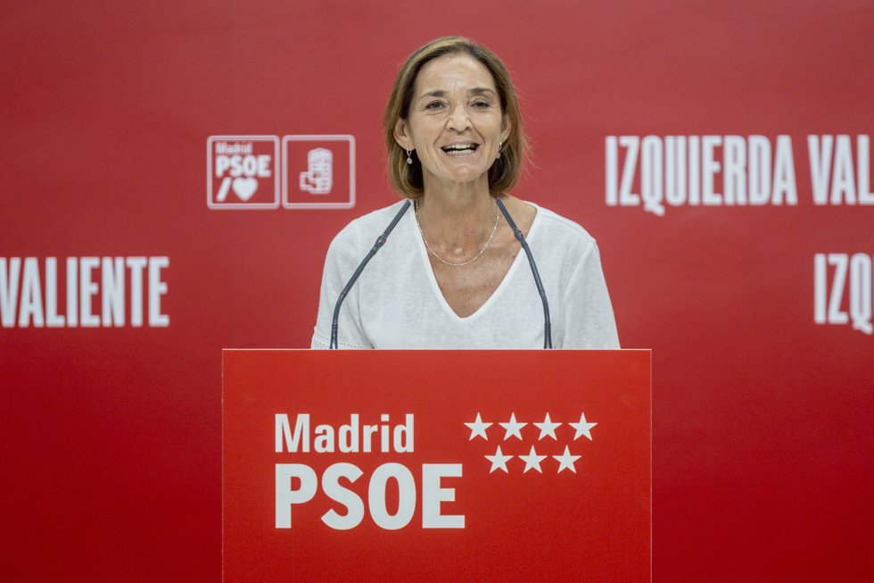 Reyes Maroto es proclamada la candidata socialista que concurrirá a la Alcaldía de Madrid en 2027, a 19 de julio de 2026, en Madrid (España).