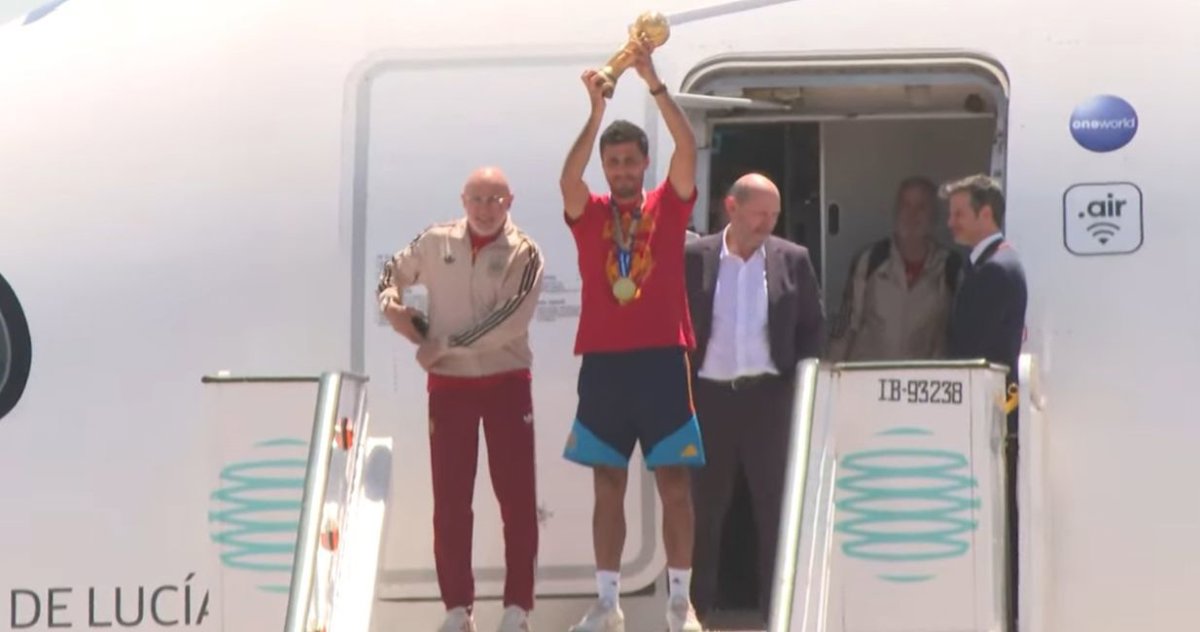 España llega a Madrid con la segunda estrella del Mundial 2026