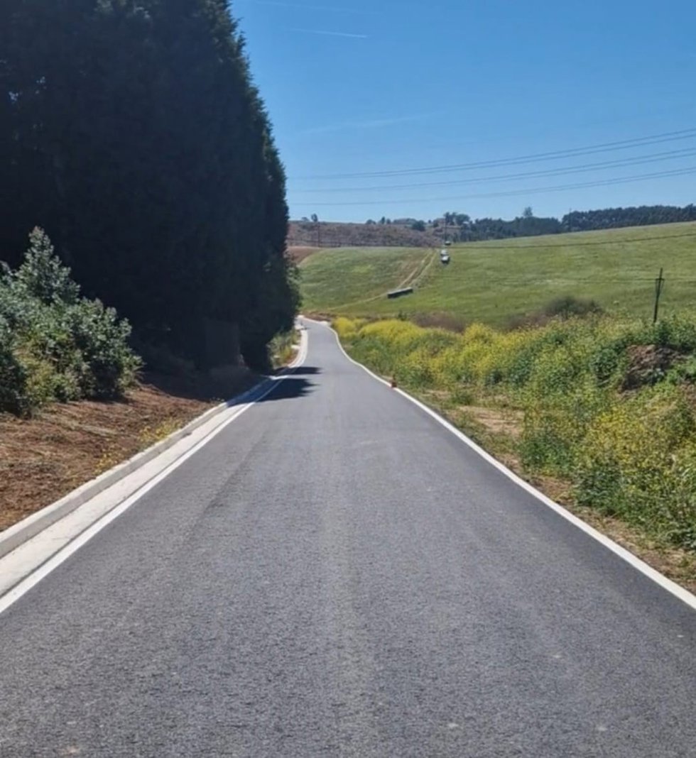 Mejora de la carretera entre Cabezonera y El Pielgo, en Gozón