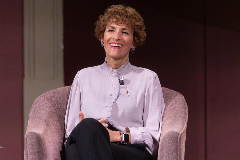 Archivo - La presidenta del Gobierno de Navarra, María Chivite.