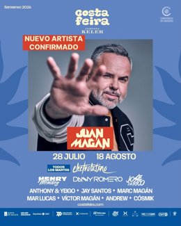 Juan Magán actuará en el ciclo 'Electrolatino'
