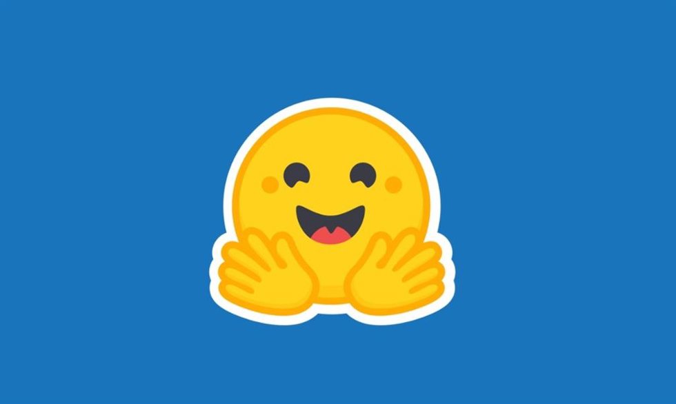Logo de la plataforma HuggingFace