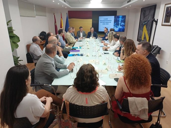 Reunión constitutiva del Comité Interdepartamental del Plan Industrial de la Región de Murcia