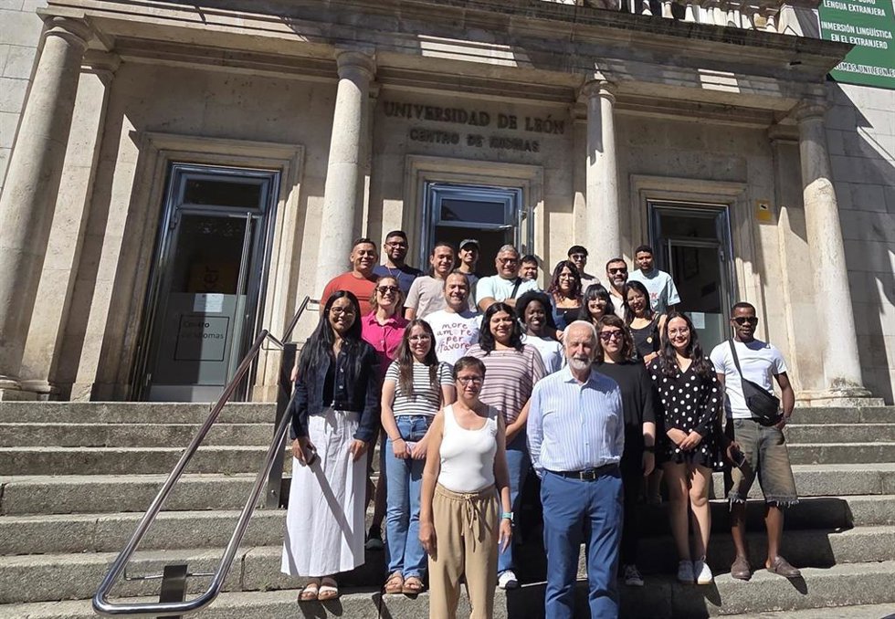 Participantes del Máster de Formación Permanente en Lexicografía Hispánica y Corrección Lingüística en León.