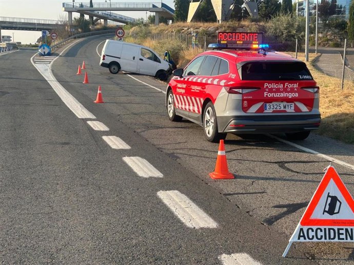 Imagen del accidente.