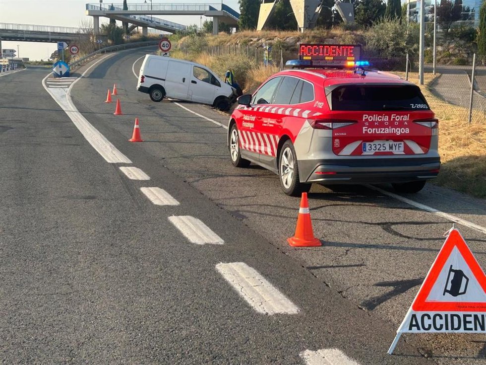 Imagen del accidente.