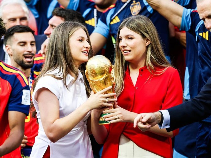 El amuleto de la suerte de la Princesa Leonor en la final del Mundial que se consolida como su imprescindible