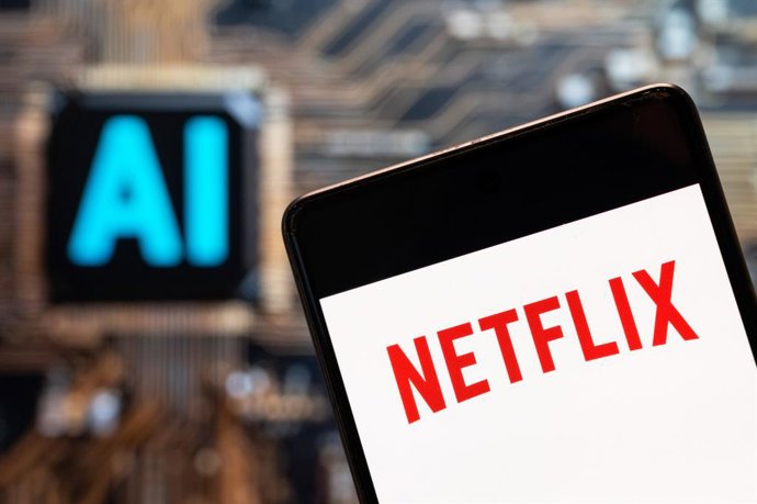 Archivo - Netflix reconoce haber usado la IA generativa en aproximadamente 300 de sus producciones este año