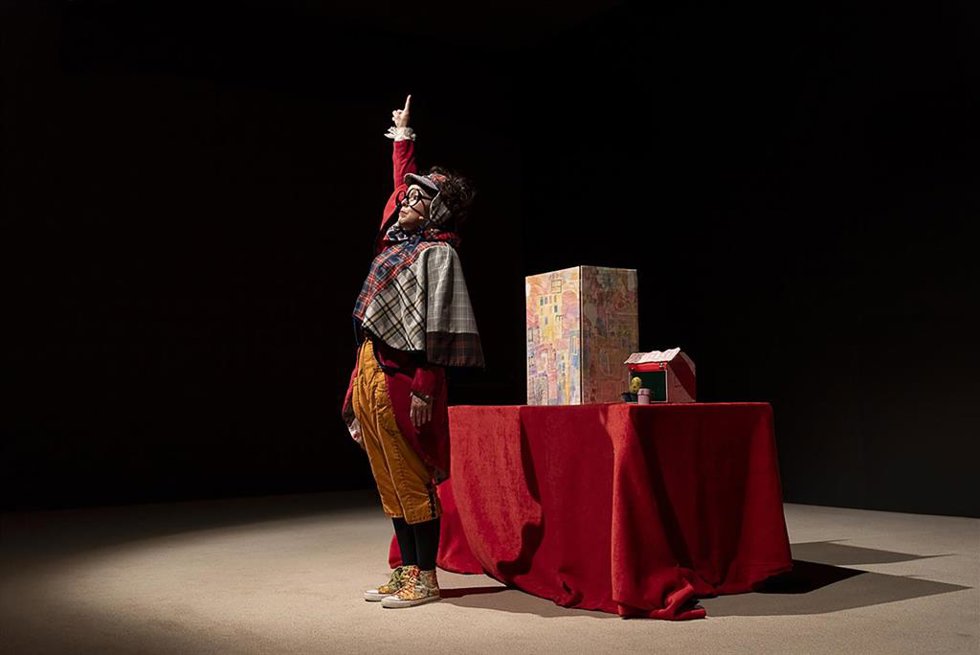 Imagen del espectáculo de la compañia Hilo producciones 'Los misterios de Calista'