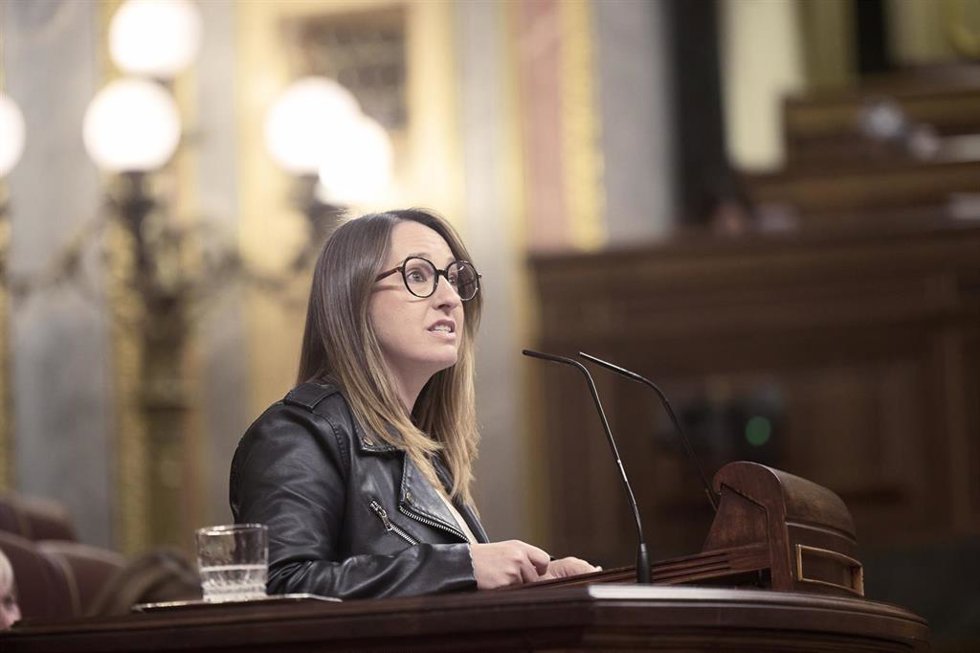 Archivo - La diputada de ERC Etna Estrems.