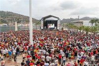 Miles de cartageneros acompañaron a la Selección Española en su triunfo en el Mundial de Fútbol