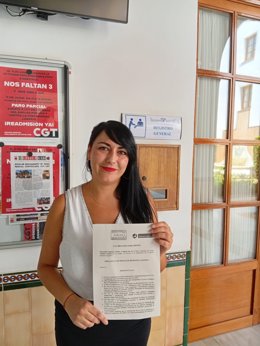 La diputada andaluza de Por Andalucía por la provincia de Granada, Inma Manzano.