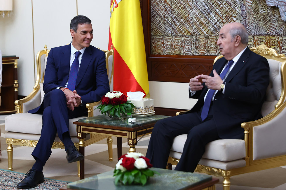 El presidente del Gobierno, Pedro Sánchez, visita Argelia