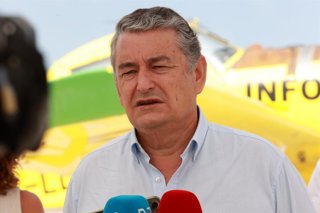 El vicepresidente primero y consejero de Presidencia, Sanidad y Emergencias, Antonio Sanz, este lunes