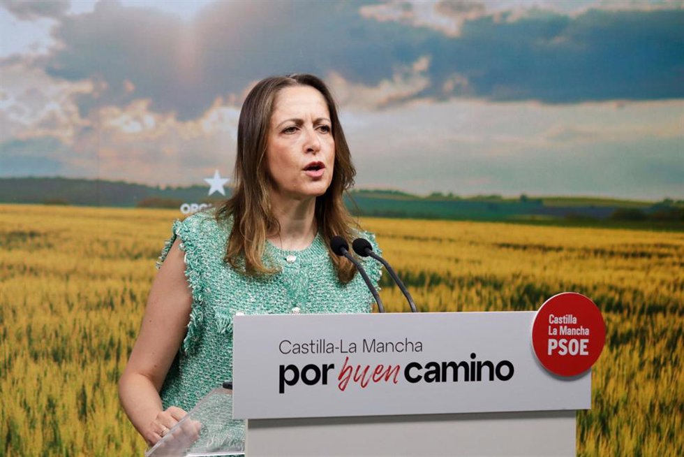 La vicesecretaria general del PSOE de Castilla-La Mancha y eurodiputada, Cristina Maestre