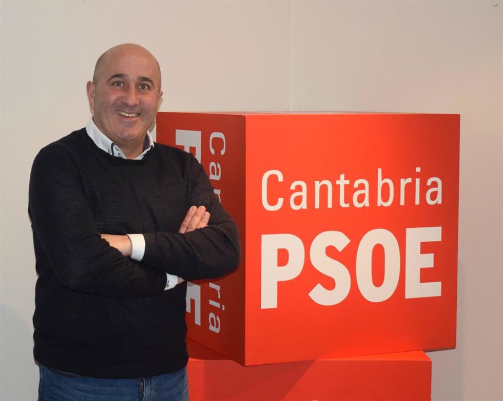 Archivo - Agustín Molleda, PSOE Cantabria 