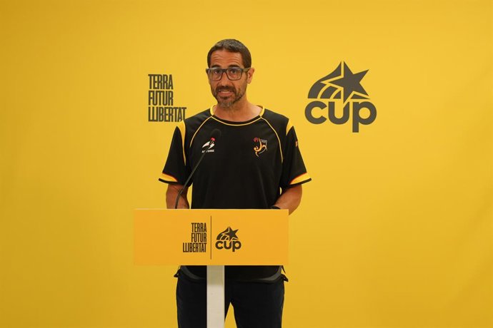 El secretari general de la CUP, Non Casadevall